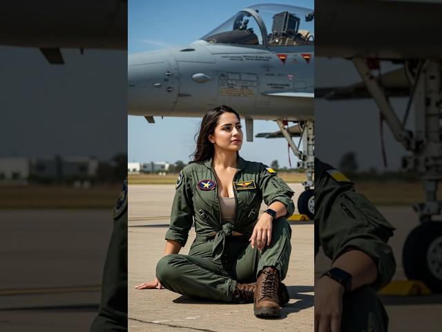 Countries as Elite Women of the Air Force Ep21 #airforce #aviation #womenpilot #militarygirl #shorts