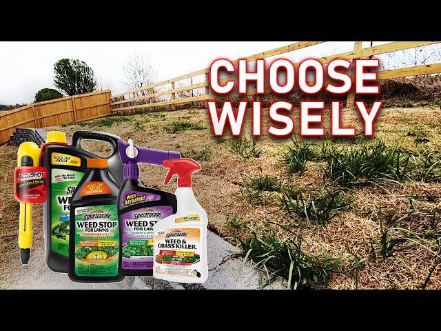 Don't Pick the Wrong Weed Killer or You Might Regret It // How To Kill Weeds 3 Ways With Spectracide