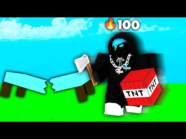 I used the BEST WAYS to WIN in Roblox Bedwars..