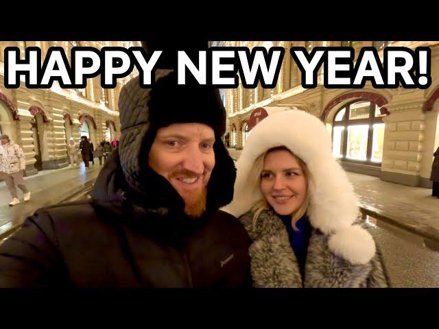 New Year’s Eve In Moscow - Walking the Streets