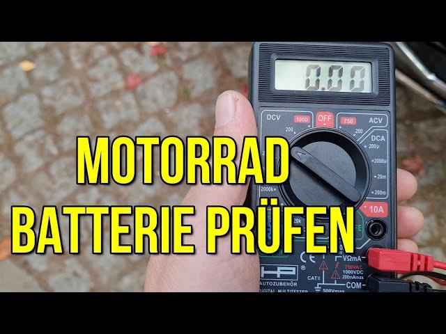 Batterie im Arsch? So checkst du das!