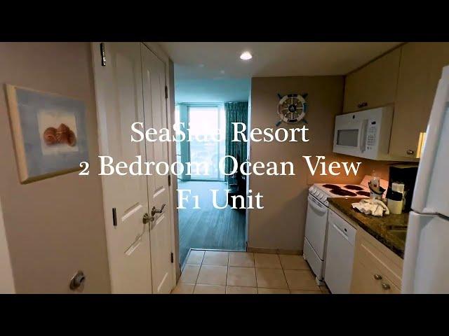 SeaSide Resort Room Tour - F1 Ocean View Unit