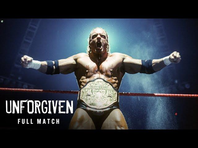 FULL MATCH: Triple H vs. Rob Van Dam — World Heavyweight Title Match: WWE Unforgiven 2002