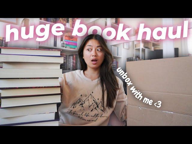 HUGE BOOK HAUL (because 60+ books is not enough) 