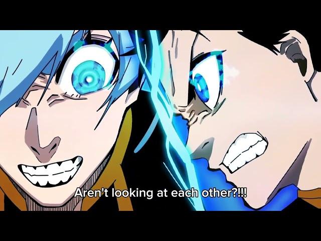 Isagi defeats Ubers | Blue Lock Manga Animation