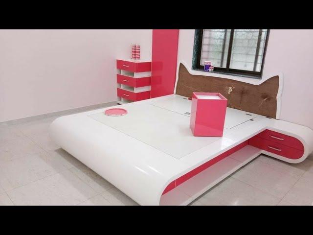 (2020) Small box bed design Ideas || small Bedroom Design Simple & Beautiful (wood work zk)