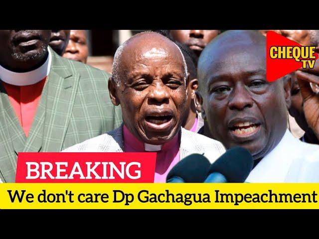 ''WE DON'T CARE DP GACHAGUA IMPEACHMENT'' Nakuru Cleargy STRONGLY Condemns Politicians in Church