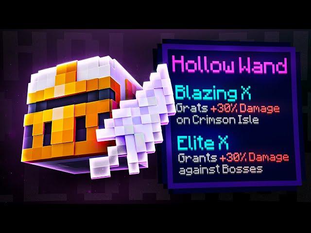 I MAXED a Hollow Wand... (Hypixel Skyblock)