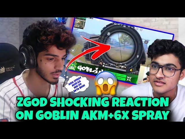 Zgod Shocked on Goblin AKM spray Calling Hacker To Goblin 