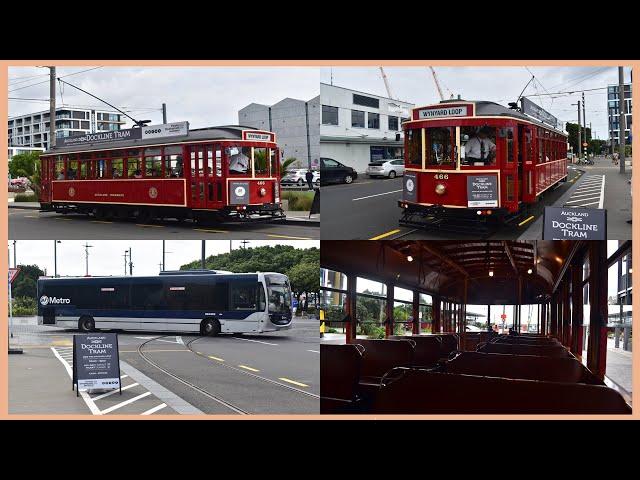 Go ride the Auckland Dockline Tram while you still can (HD)
