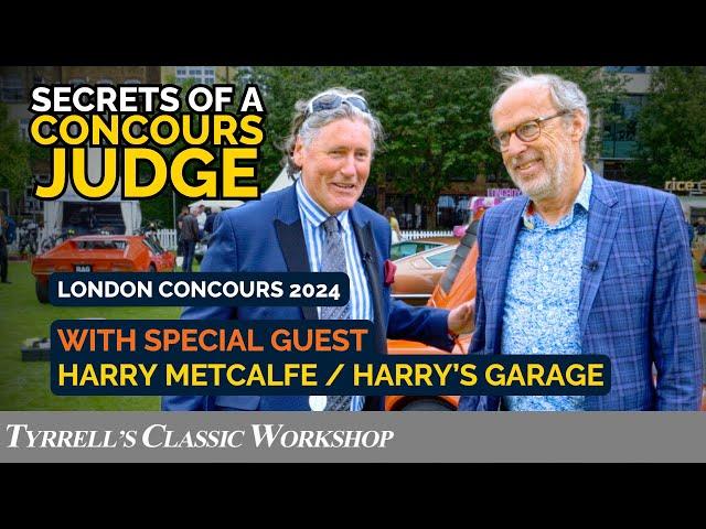 Secrets of a Concours Judge: Iain Tyrrell at London Concours 2024 | Tyrrell's Classic Workshop