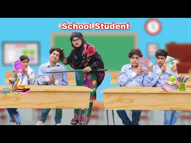 School Student | surprise checking by mam teacher | Students ko lagy dandy  MoonVines