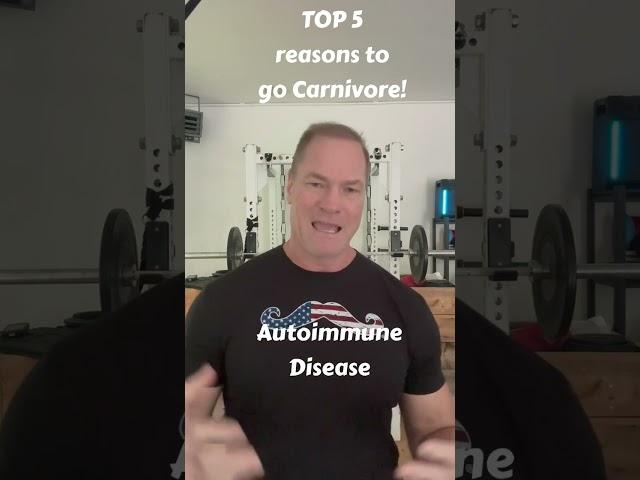 The TOP 5 reasons to go Carnivore!!