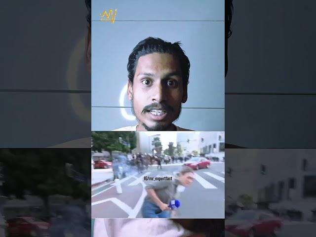 Australian reporter struck by rubber bullet in Los Angeles