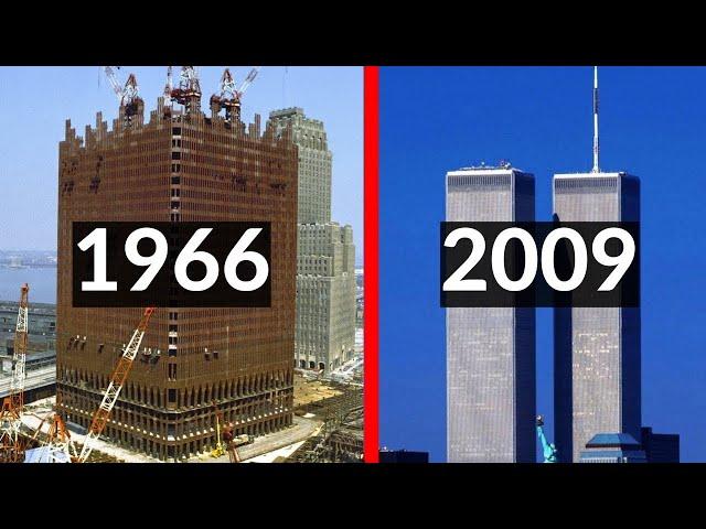 HOW WERE THE TWIN TOWERS BUILT