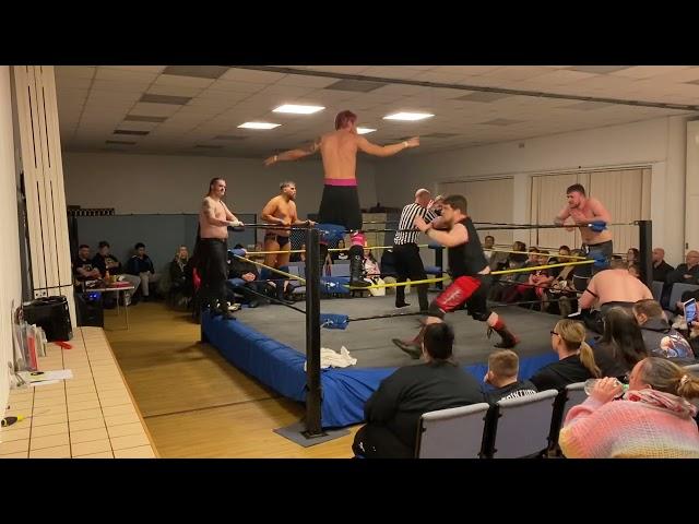 Pinky/Davey/MATLOCK vs Bullring: House of Pain Wrestling Stapleford 1/3/25