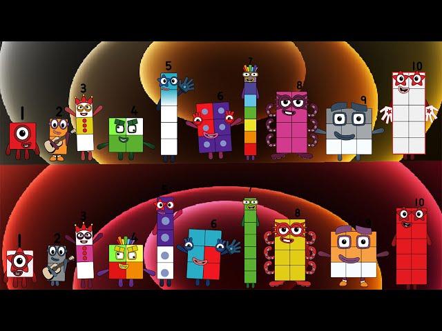 Looking For Numberblocks Band Re Take! (1-10) But effects Different Remix-5 |  Sounds great!