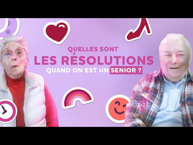 LA PAROLE AUX SENIORS #1 - Les bonnes résolutions 2023 - Espace et Vie Résidences Services Seniors