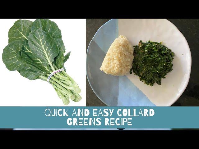 Collard Greens. Sukuma Wiki Recipe / Pika Na Raych