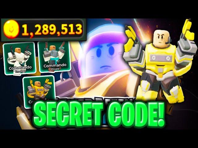 NEW Tower Defense Simulator ALL SECRET COMMANDO Codes! *WORKING*