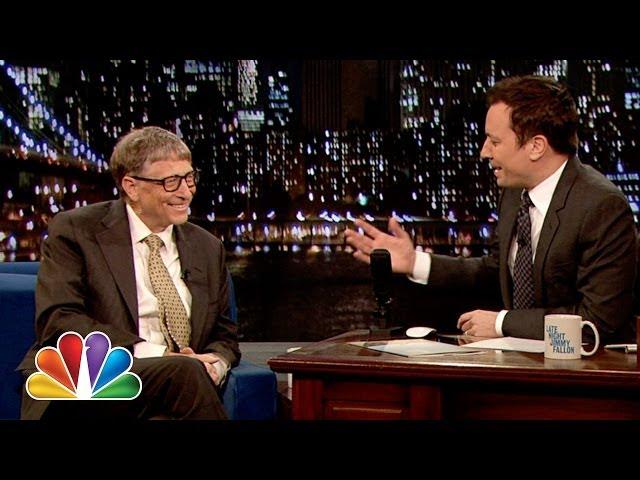 Bill Gates Talks the Next Big Thing (Late Night with Jimmy Fallon)