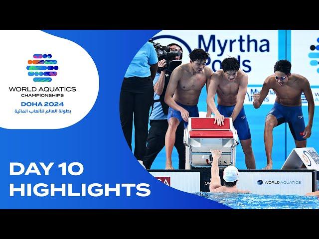 Day 10 | Highlights | World Aquatics Championships - Doha 2024