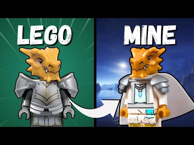 I BUILT 10 Custom Lego FANTASY Minifigures