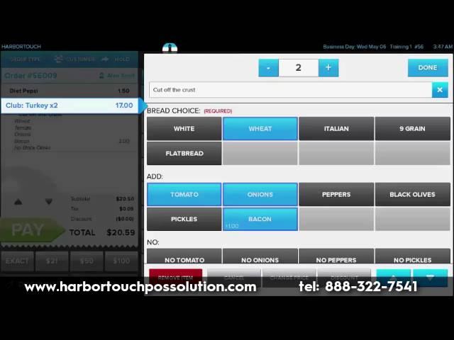 Harbortouch Echo Software Demonstration