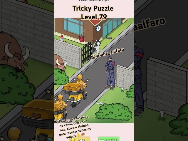 Tricky Puzzle Level 79 #puzzlefrenzy #brainpuzzle #games #trickypuzzles #tricks #funny