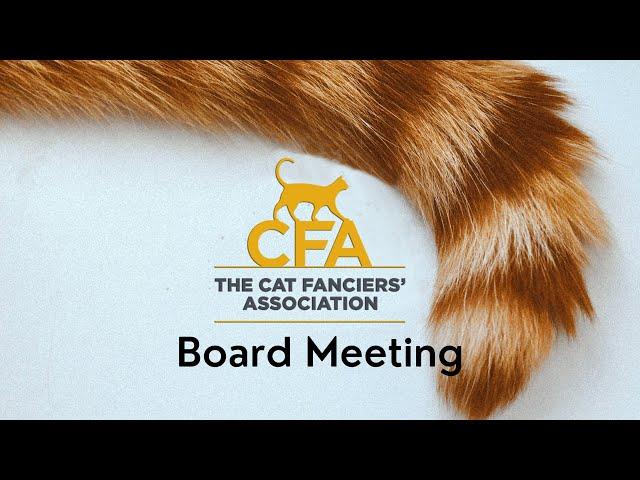 April 4, 2023 - CFA Board Meeting