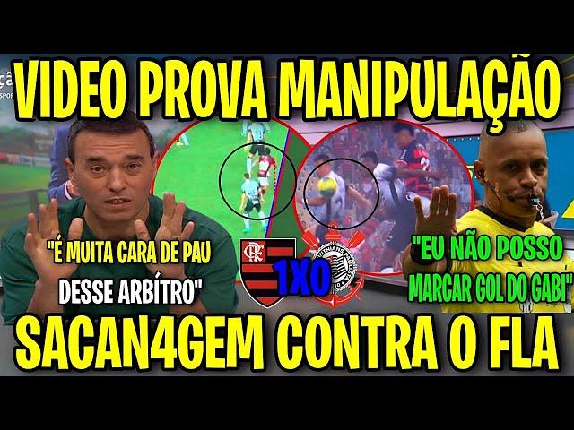  FICOU INDIGNADO! 1 PENALTI E UM GOL LEGAL PARA O MENGÃO! FLAMENGO 1X0 CORINTHIANS