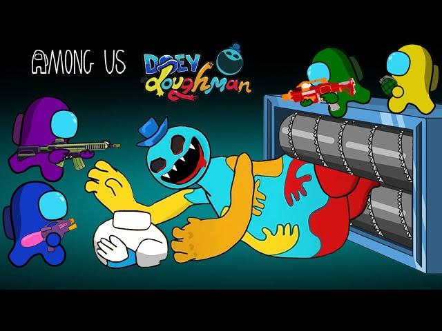 어몽어스 Among Us vs DOEY The DOUGHMAN (Poppy Playtime 4) | AMONG US ANIMATION FUNNY