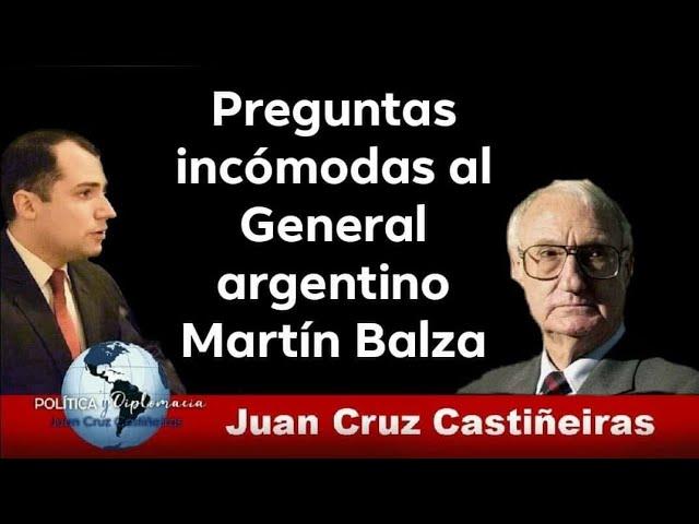 Juan Cruz Castiñeiras entrevista a Martín Balza