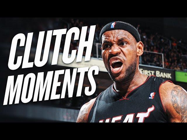 LeBron James Most Clutch Moments 