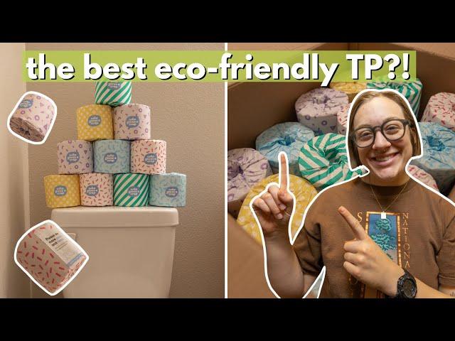 THE BEST ECO-FRIENDLY TOILET PAPER? Who Gives A Crap // What makes toilet paper eco-friendly?