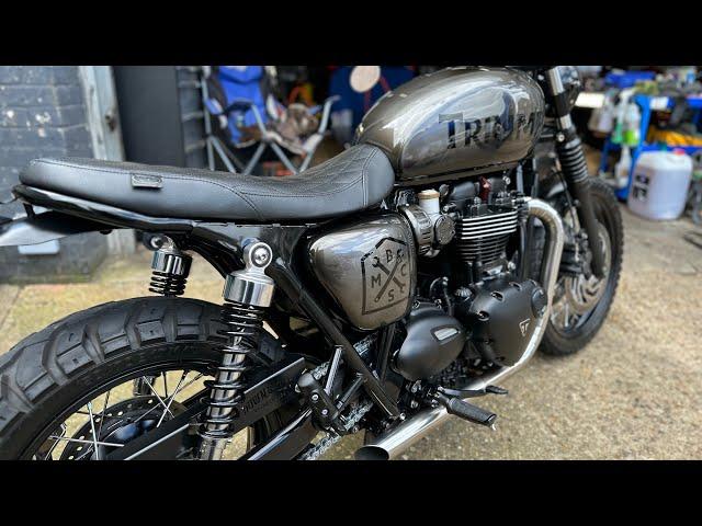 Check out this sweet custom Down & Out Triumph