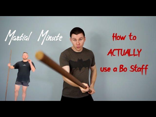 How to use a Bo Staff | Martial Minute