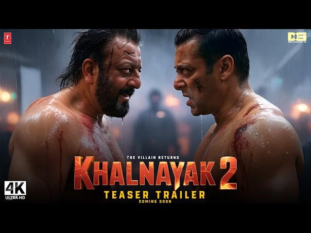 Khalnayak 2 : Official Trailer | Sanjay Dutt | Salman Khan | Madhuri Dixit | new movies trailer 2025