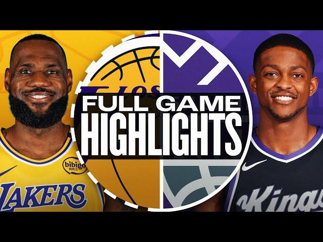 LAKERS at KINGS | FULL GAME HIGHLIGHTS | December 21, 2024