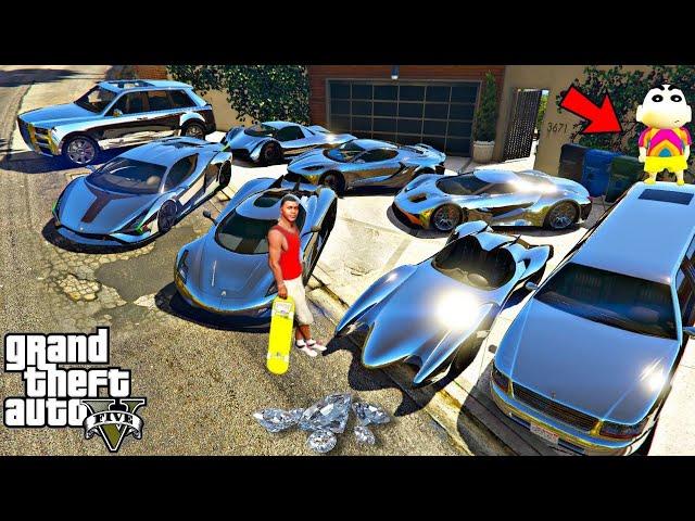 FRANKLIN TOUCH ANYTHING BECOME GOLD || EVERYTHING IS FREE IN GTA 5