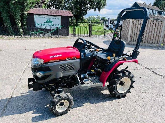 YANMAR GK13 4WD COMPACT TRACTOR *1451 HOURS* C/W ROLE BAR