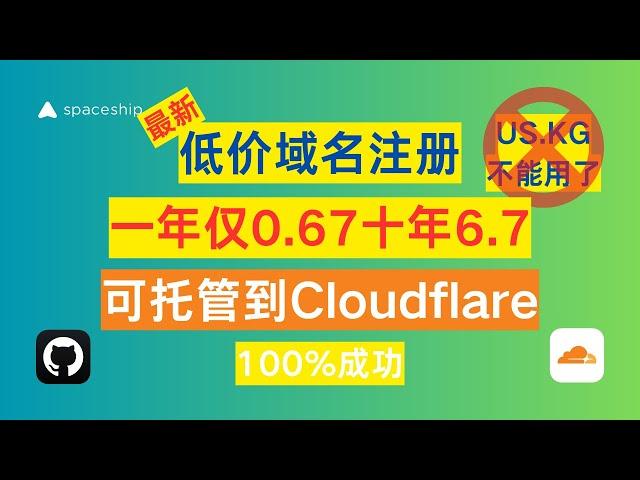 突发：US.KG已经不能访问！最佳替换方案！低价注册永久域名，十年仅需要6.7，一年0.67，赶紧上车，再用不怕网站不稳定了