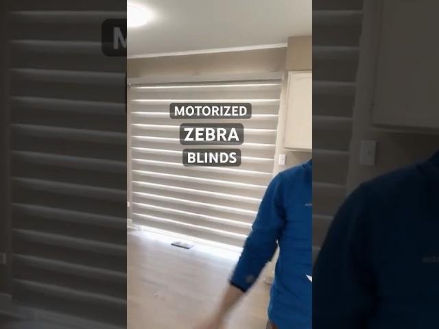 DIY Motorized Zebra Blinds Installation - Stop Paying for Window Treatments!!! #motorizedblinds