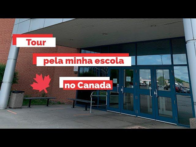 TOUR PELA MINHA ESCOLA NO CANADA | CURSO PROFISSIONALIZANTE