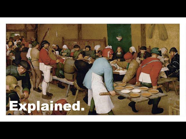 "The Peasant Wedding" By Pieter Bruegel The Elder | Art Explained