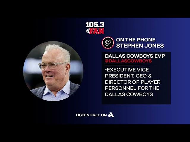 Stephen Jones on 105.3 The Fan 11-22-24 | Dallas Cowboys 2024