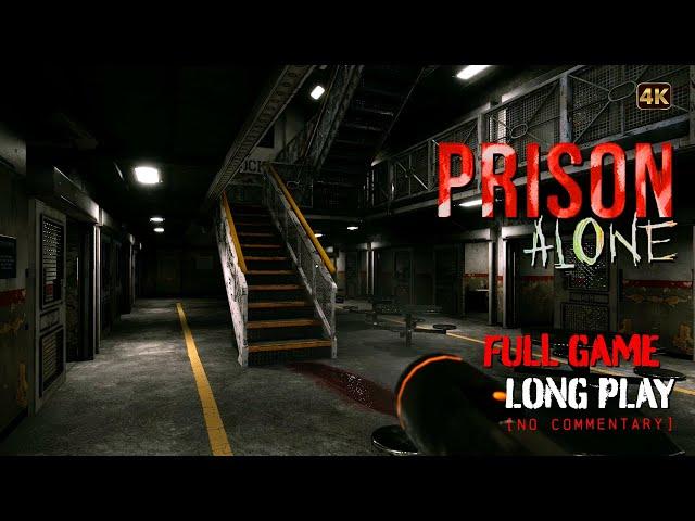 Prison Alone - Full Game Longplay Walkthrough | 4K | No Commentary