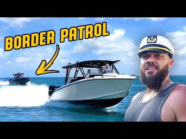 We Got Chased by Border Patrol After Buying One of Their Old Boats!