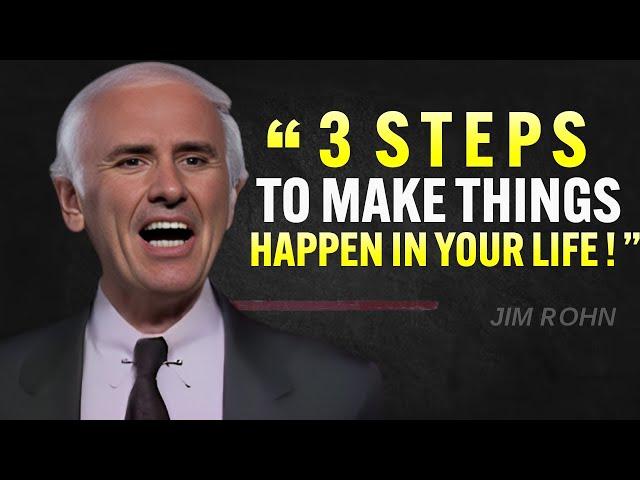 How to Build the Life You Want in 3 Easy Steps - Jim Rohn Motivation