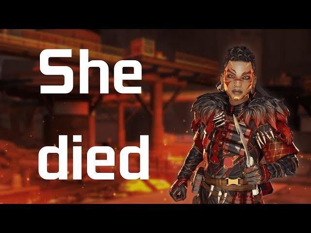 She died at the Ring - Apex Legends